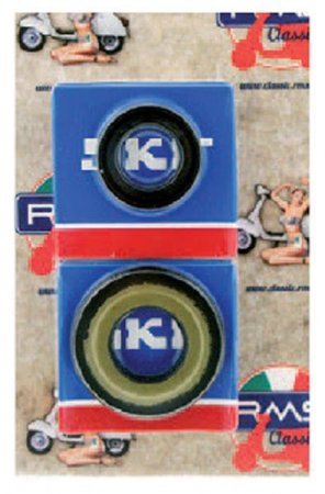 Crankshaft bearing kit RMS 100200820 with o-rings and oil seals blau