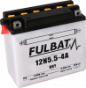 Konventionelle Motorradbatterie (mit Säurepackung) FULBAT 12N5.5-4A