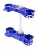 Triple clamp X-TRIG 40301003 ROCS TECH blau