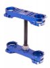 Triple clamp X-TRIG 40704000 ROCS TECH blau