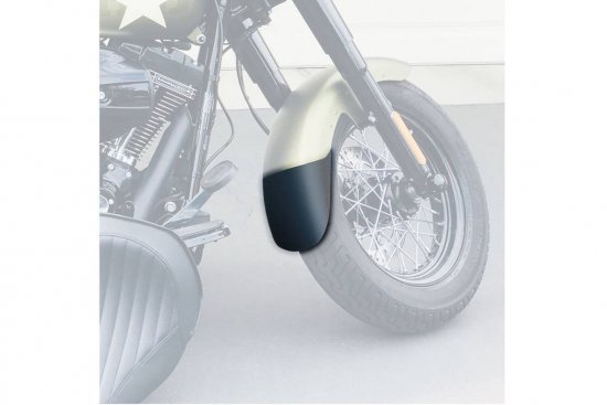 Front fender extension PUIG 21849N schwarz
