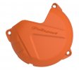 Clutch cover protector POLISPORT 8460200002 PERFORMANCE orange KTM