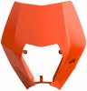 Headlight Mask POLISPORT orange ktm