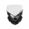 Headlights POLISPORT LOOKOS EVO Standard Version with LED (headlight+battery) white/black