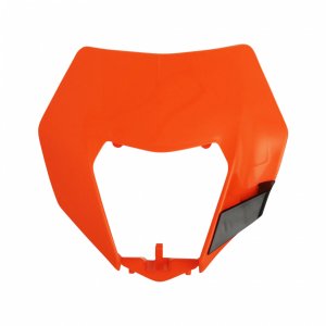 Headlight Mask POLISPORT orange