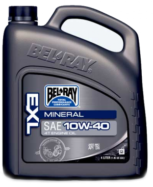 Motoröl Bel-Ray EXL MINERAL 4T 10W-40 4 l