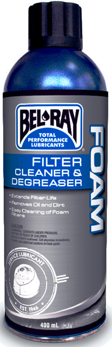 Filterreiniger Bel-Ray FOAM FILTER CLEANER & DEGREASER (400 ml Spray)