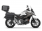 Complete set of aluminum cases SHAD TERRA BLACK, 37L topcase + 36L / 36L side cases, including mount SHAD HONDA NC 750 X