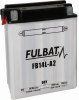 Konventionelle Motorradbatterie (mit Säurepackung) FULBAT FB14L-A2  (YB14L-A2) Acid pack included