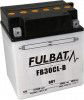 Konventionelle Motorradbatterie (mit Säurepackung) FULBAT FB30CL-B  (YB30CL-B) Acid pack included