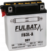 Konventionelle Motorradbatterie (mit Säurepackung) FULBAT FB3L-A  (YB3L-A) Acid pack included