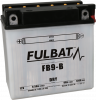 Konventionelle Motorradbatterie (mit Säurepackung) FULBAT FB9-B  (YB9-B) Acid pack included