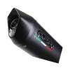 Universal racing silencer GPR TUNING.RACE.8 FURORE Matte Black without link pipe