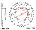 Aluminium-Ketten Rad JT JTA 1793-42 42T, 520