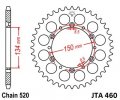 Aluminium-Ketten Rad JT JTA 460-49 49T, 520