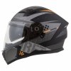 Full face helmet CASSIDA INTEGRAL 3.0 DRFT matt grey /black /orange XS