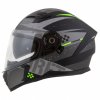 Full face helmet CASSIDA INTEGRAL 3.0 DRFT matt grey /black /green XS