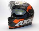 FULL FACE helmet AXXIS EAGLE SV DIAGON D4 matt orange L
