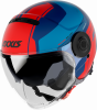 JET helmet AXXIS RAVEN SV ABS milano matt blue red XS