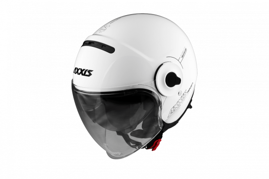 JET helmet AXXIS RAVEN SV ABS solid white gloss XL