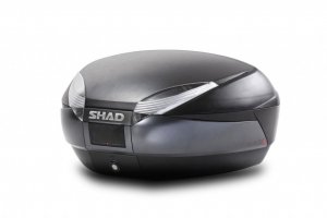 Top case SHAD SH48 Dark grey / black mit Schloss PREMIUM SMART