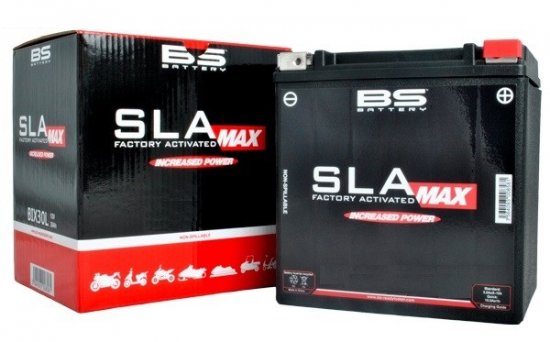 Werkaktivierte Motorradbatterie BS-BATTERY BTX14HL (FA) (YTX14HL (FA)) SLA MAX
