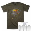 T-Shirt CYCRA 1601-13 OLIVE STACKED SPLATTER XXL